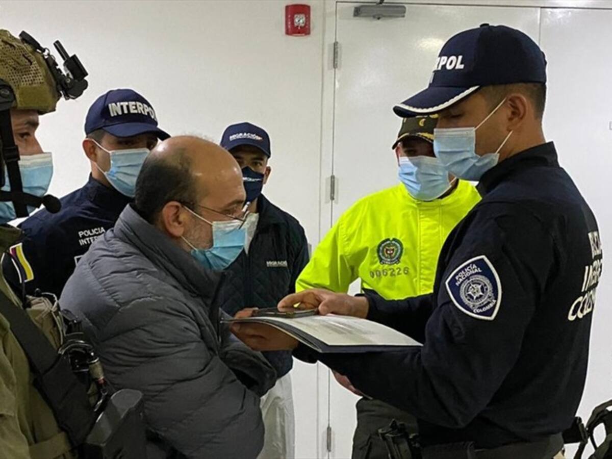 'Jorge 40' llegó a Colombia en un vuelo de deportados desde EE. UU.