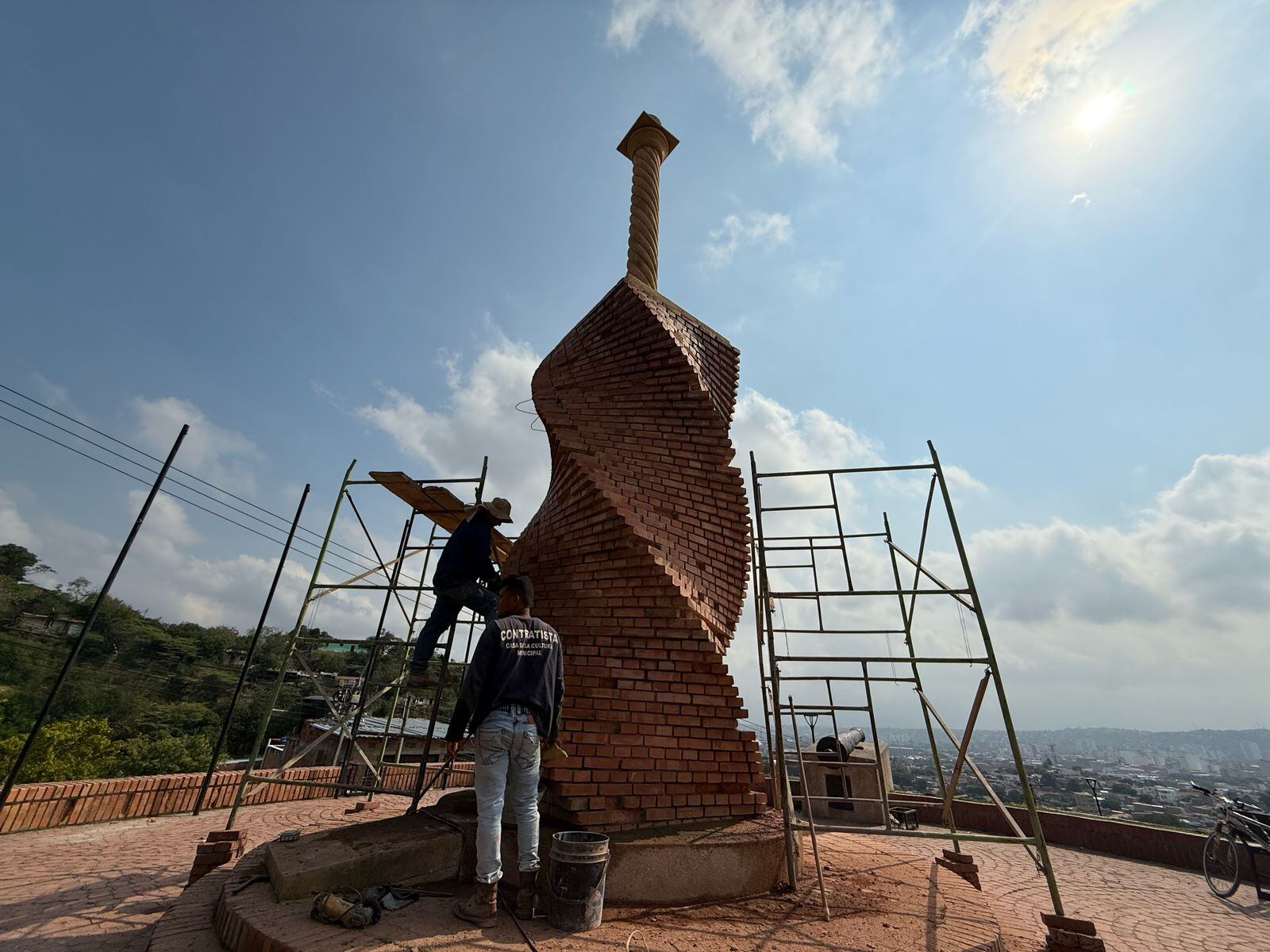 Recuperación del Monumento a la Batalla de Cúcuta / Foto: Alcaldía de Cúcuta