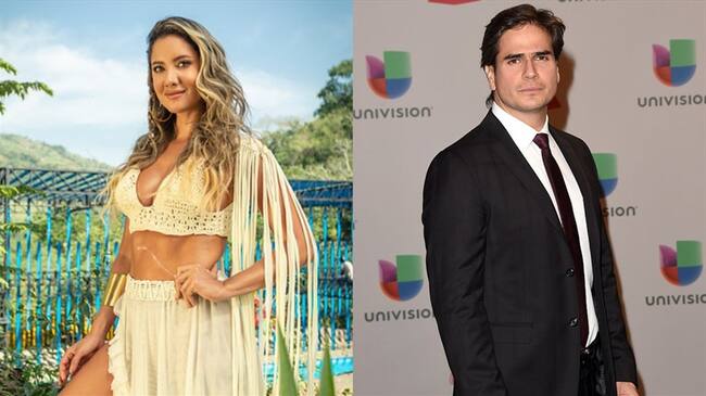 Daniella Álvarez, exseñorita Colombia y presentadora - Daniel Arenas, exprotagonista de novela y actor. Foto: Colprensa-Caracol/ Getty Images- Jason Merritt