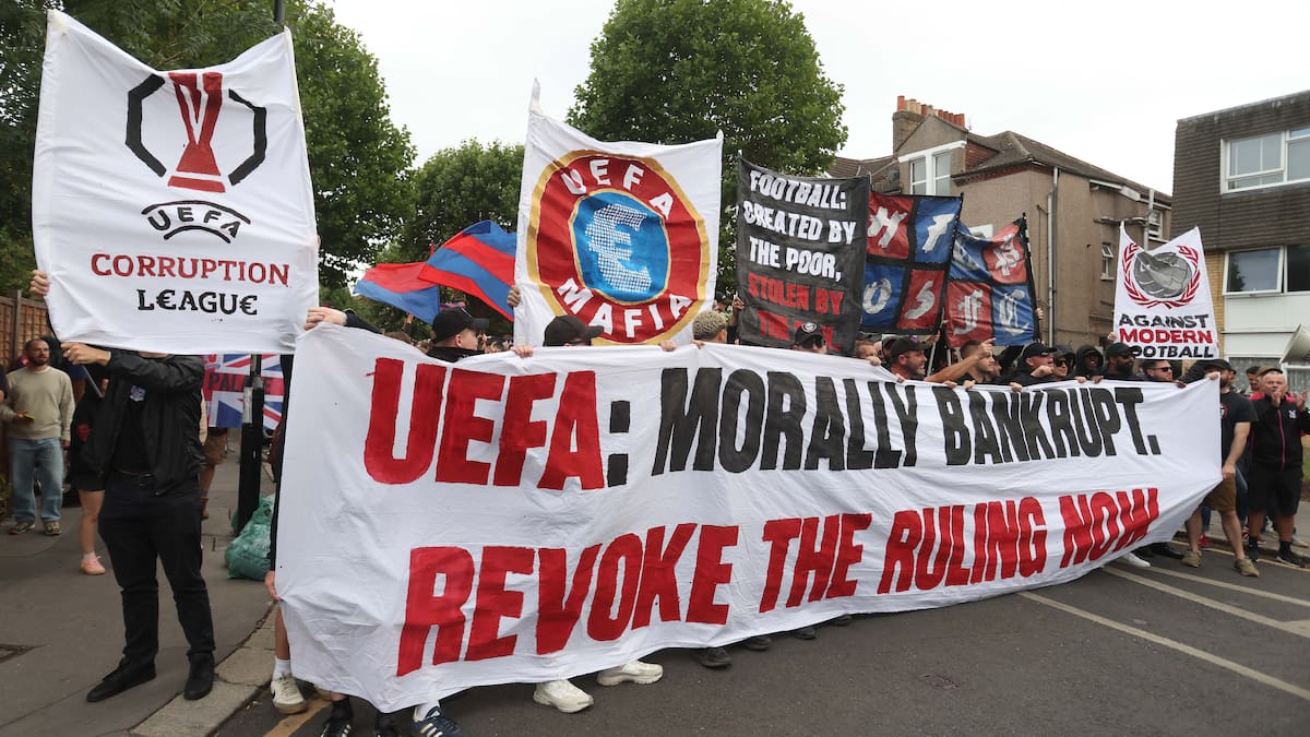 Crystal Palace recurrió ante el TAS tras su exclusión de la Europa League