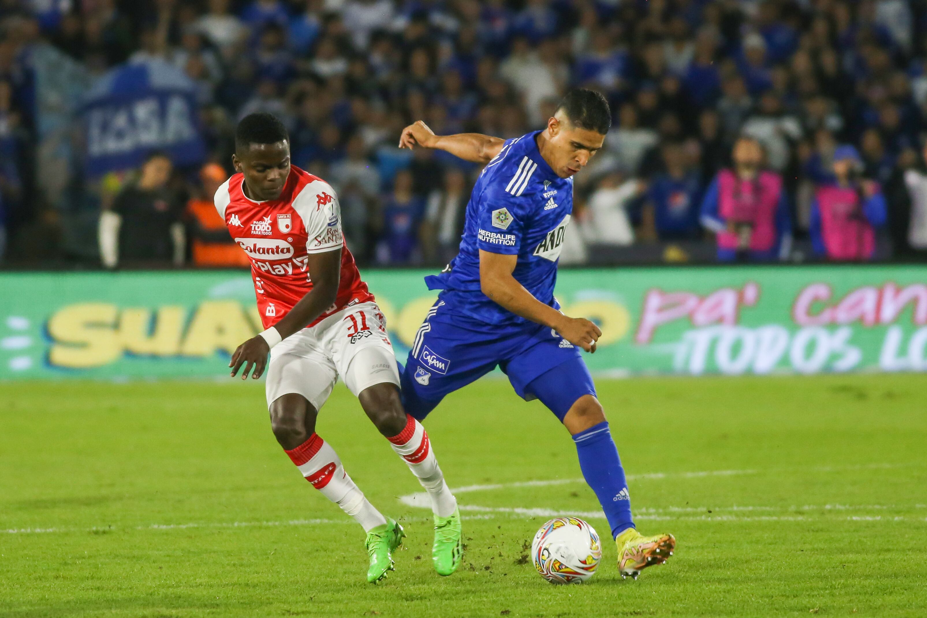 Daniel Cataño, volante de Millonarios. (Photo by Daniel Garzon Herazo/NurPhoto via Getty Images)