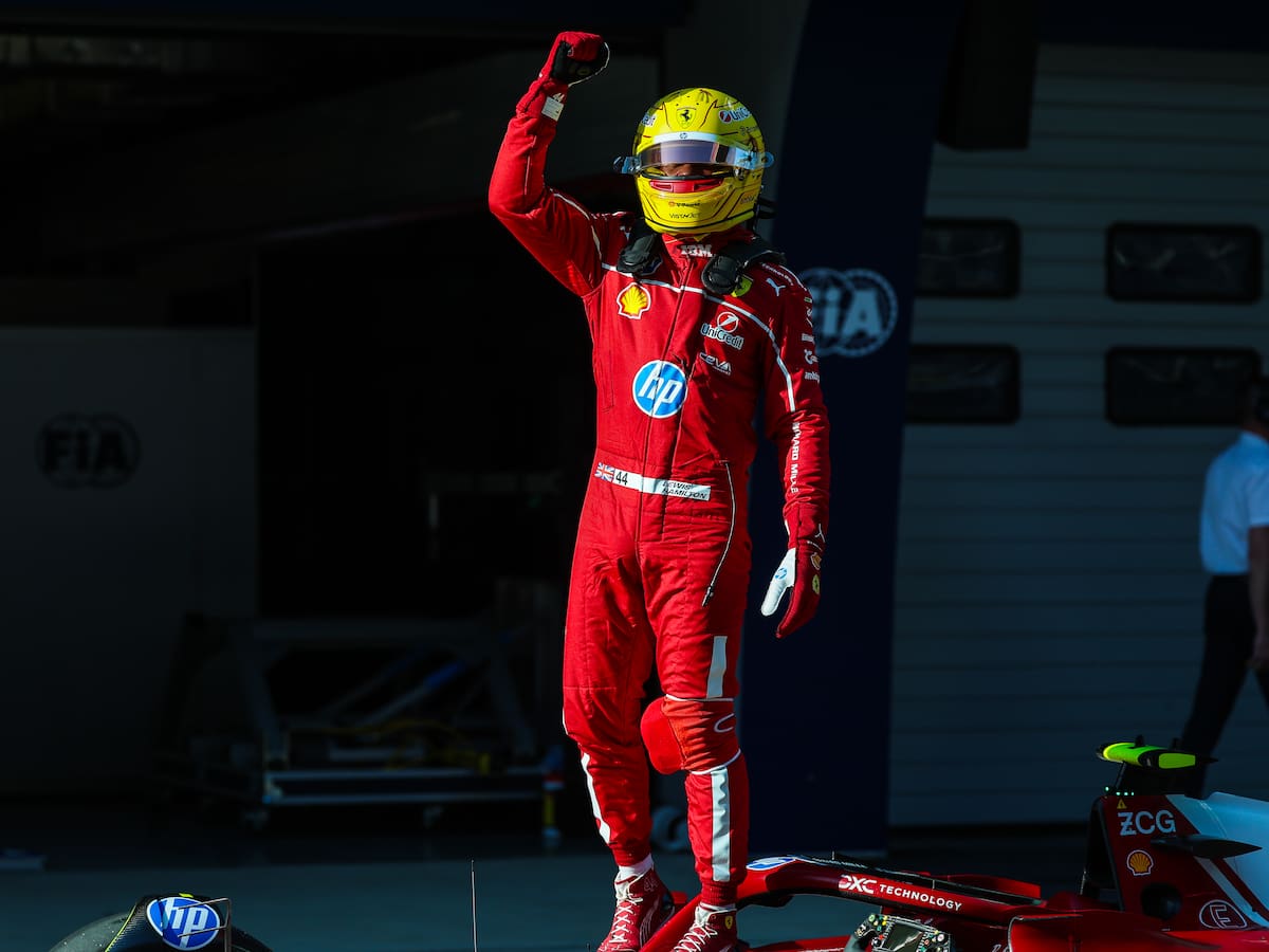 Primera victoria de Hamilton con Ferrari en la Fórmula 1: dominó la carrera de sprint de Shanghái