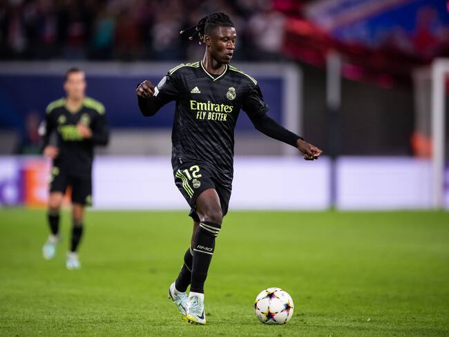 Eduardo Camavinga. (Photo by Marvin Ibo Guengoer - GES Sportfoto/Getty Images)