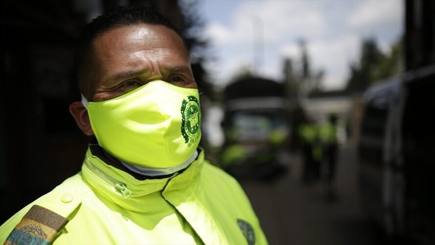 Indica la Policía que no se verá una disminución de los uniformados, pues se realizará un proceso estratégico, por medio de turnos, que permita el cubrimiento necesario. Foto: Colprensa