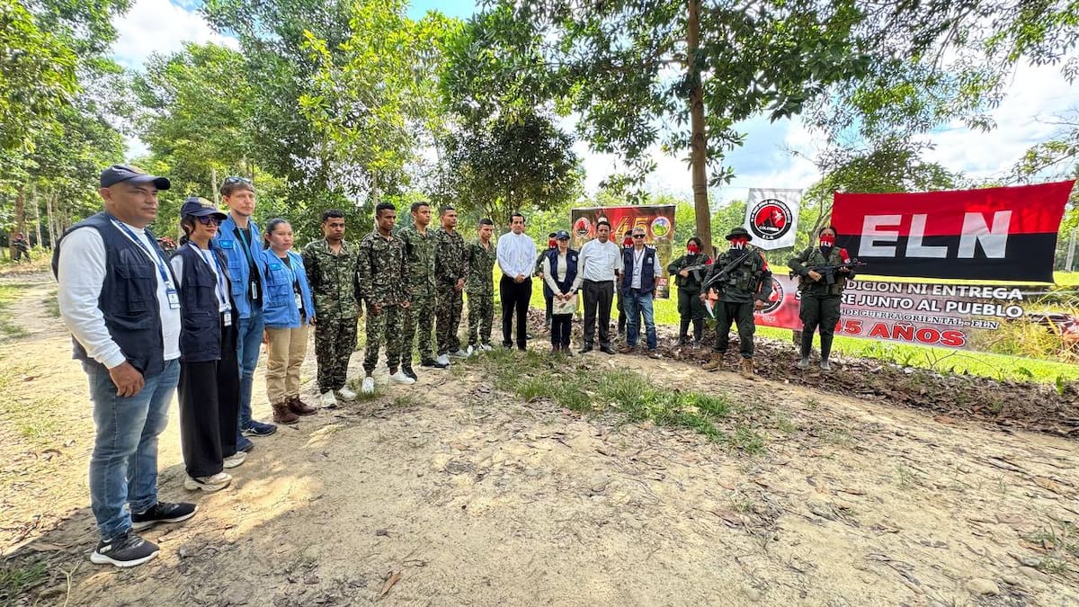 Fueron liberados los cinco soldados que habían sido secuestrados por el ELN en Arauca