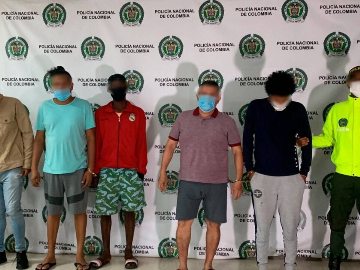 Ocho capturados en operativos contra delitos sexuales y el microtráfico en Cartagena