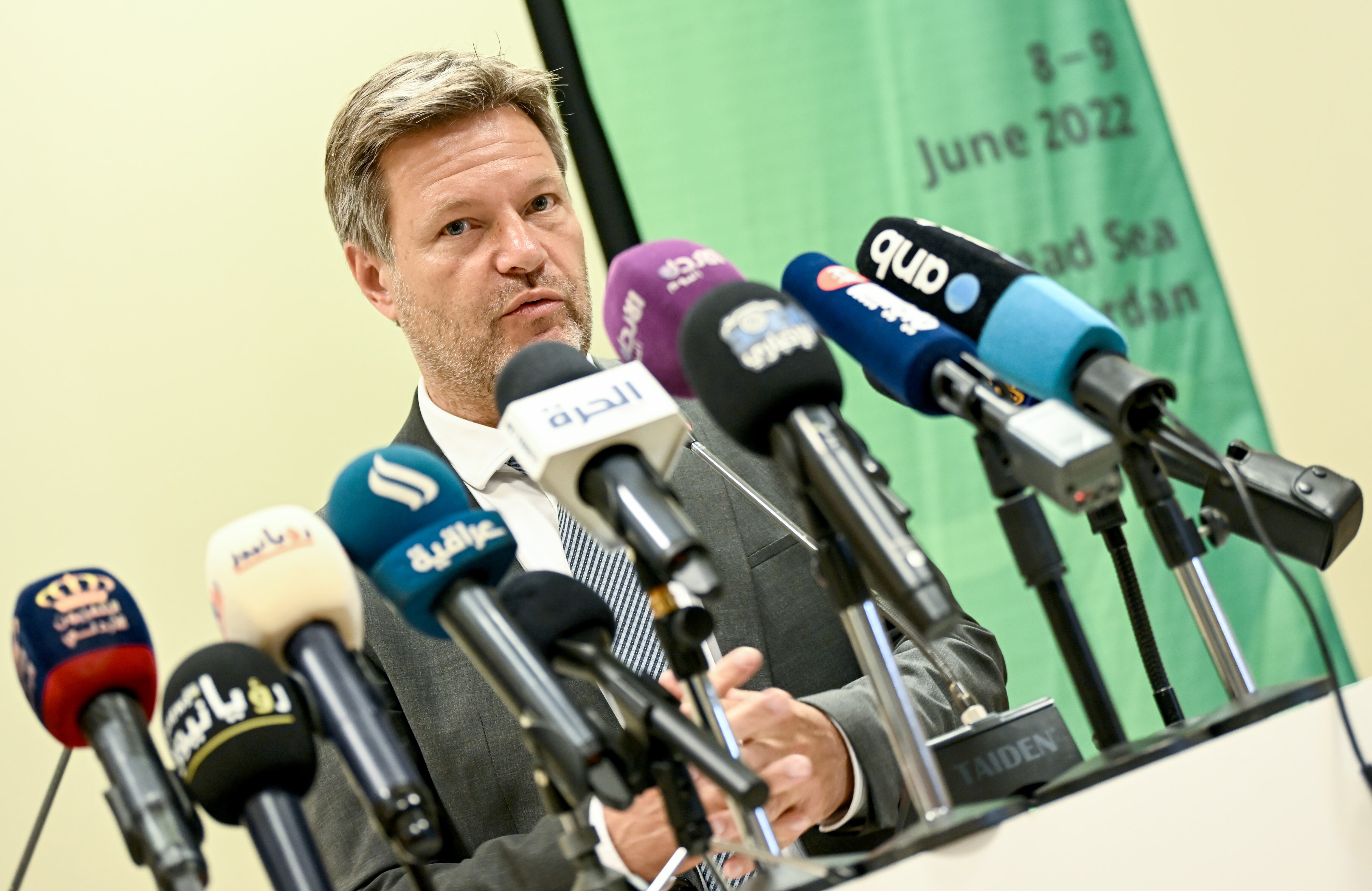 El ministro de Economía y Energía de Alemania, Robert Habeck. Photo: Britta Pedersen/dpa (Photo by Britta Pedersen/picture alliance via Getty Images)