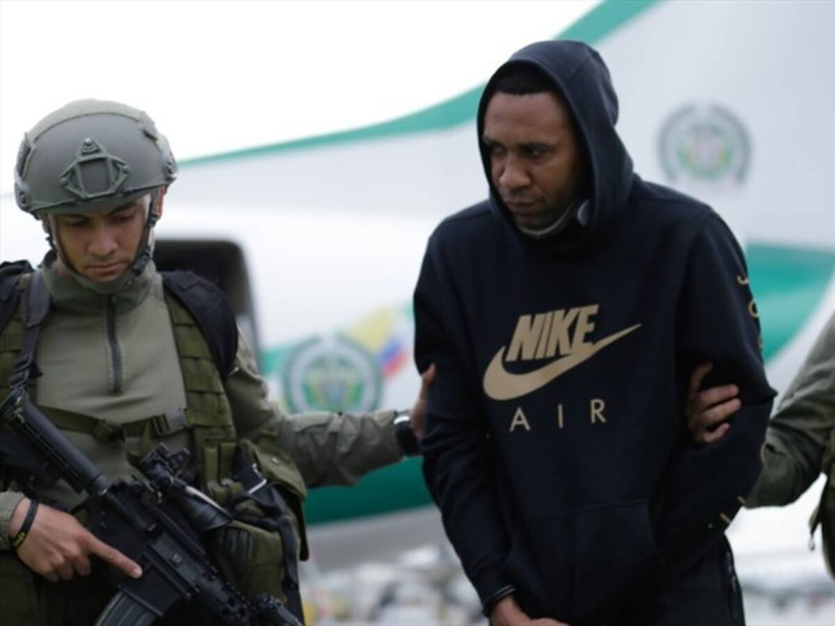 A su llegada a Bogotá, Viáfara se declara inocente de pertenecer a una red de narcotráfico