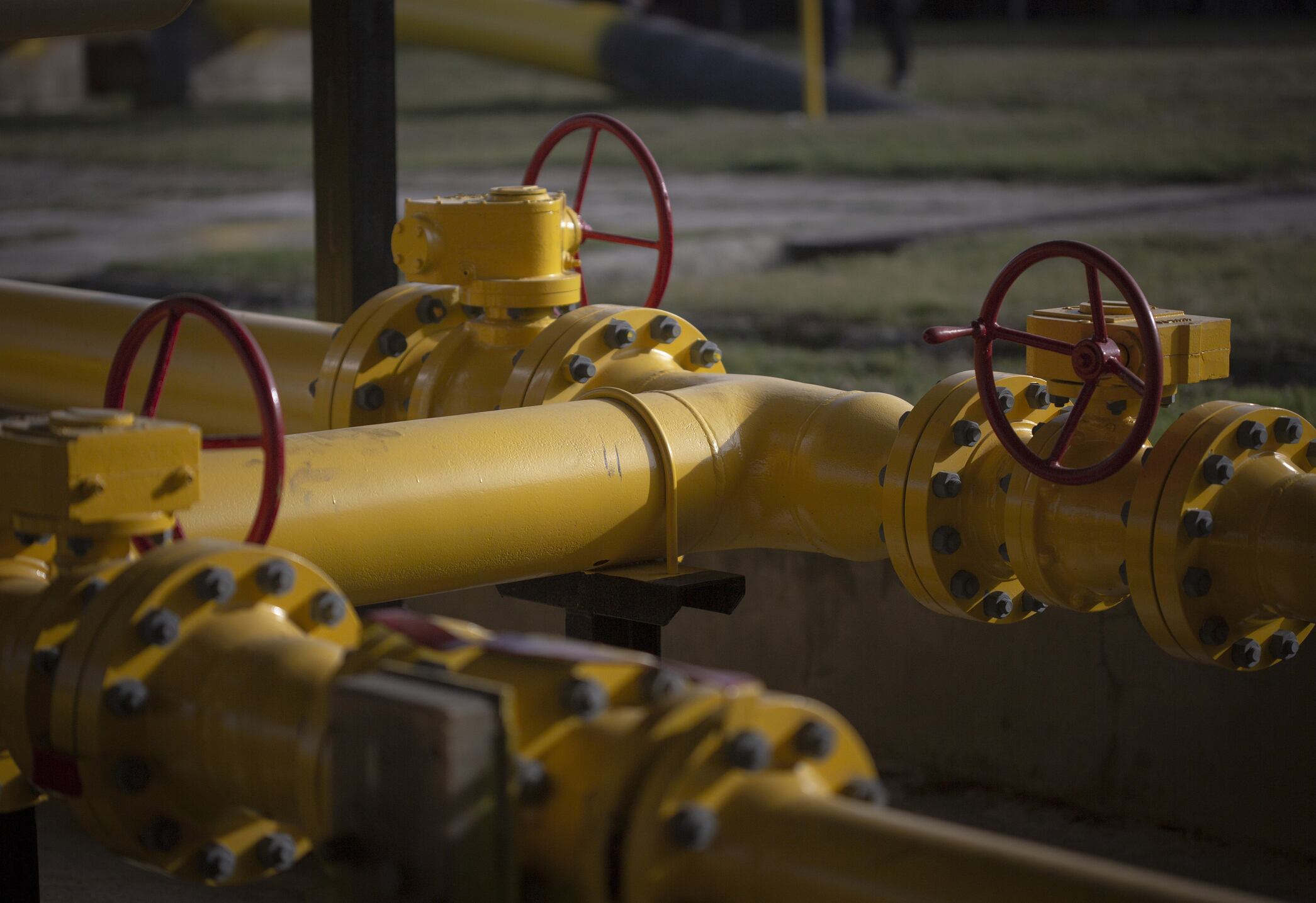 Extracción de gas. Foto: Bloomberg Creative / Getty Images