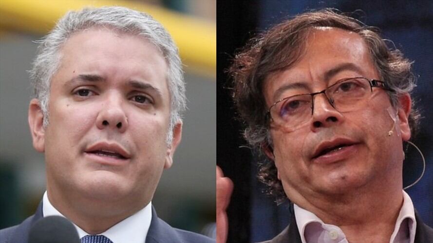 El presidente Iván Duque respondió a la propuesta de Gustavo Petro: "Hoy tenemos que defender esa visión, a Colombia no le convienen esas ideas trasnochadas de algunos". Foto: Colprensa
