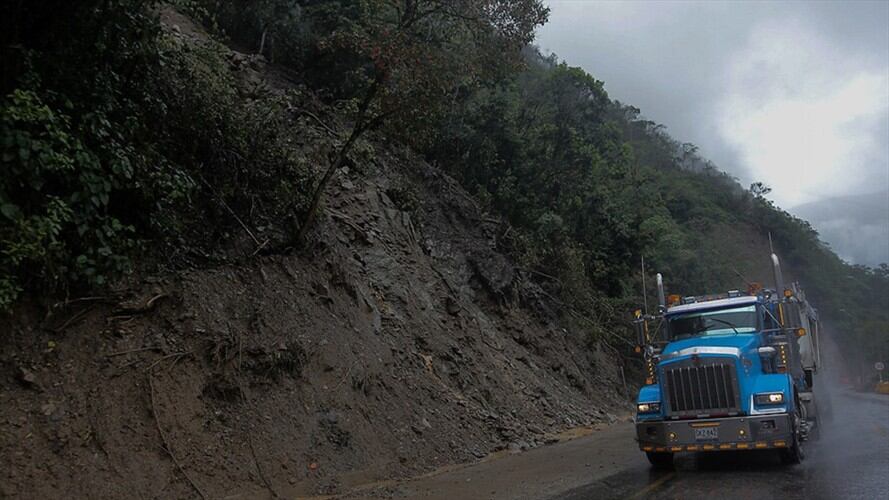 La Ani entregó reporte sobre la recuperación de la Troncal del Café. Foto: Colprensa