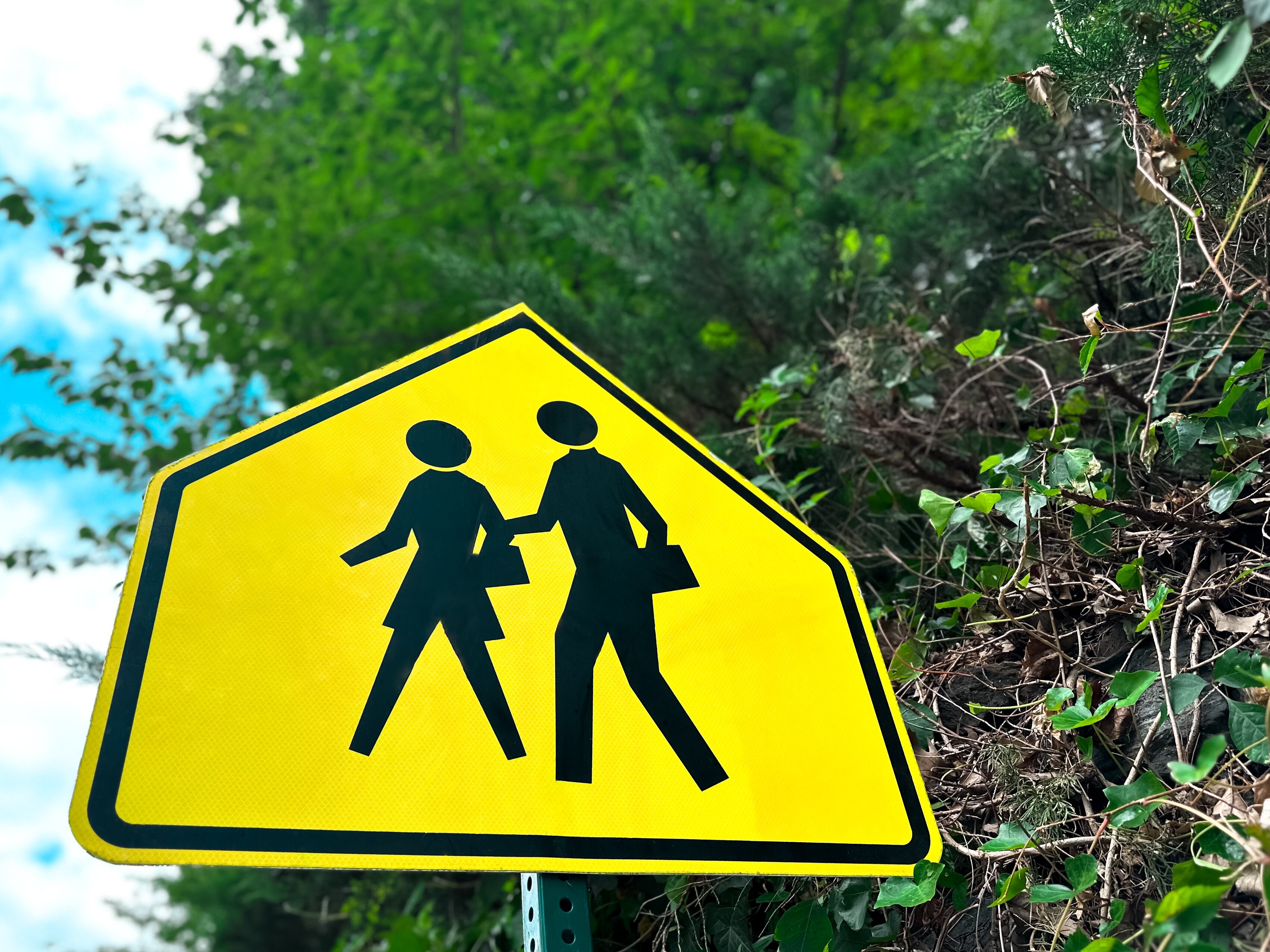 Señal de Zona Escolar. Foto: Getty Images
