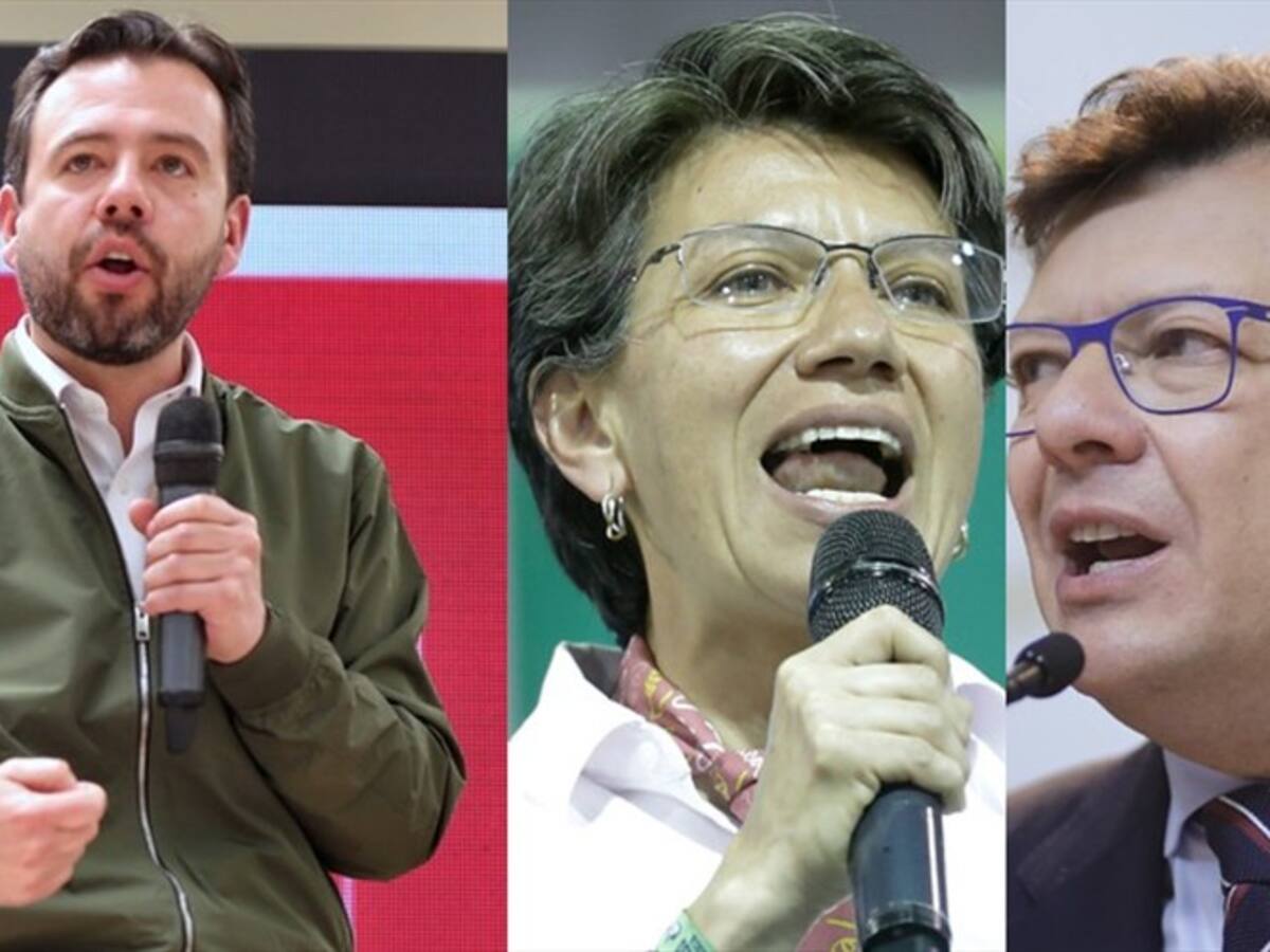 Morris empata a Claudia López, en una encuesta donde Galán lidera intención de voto