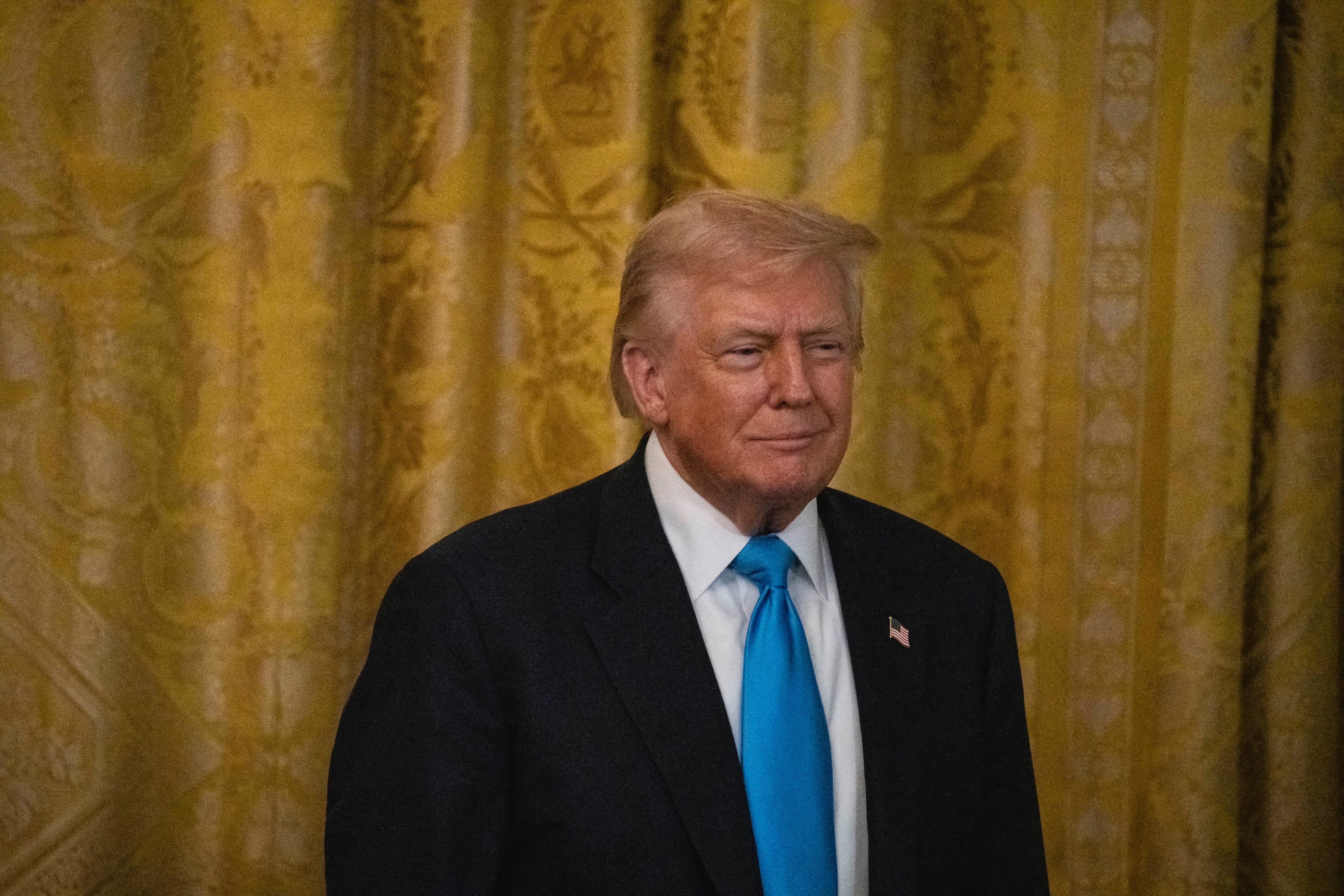 Donald Trump, presidente de Estados Unidos. (Foto de ANDREW THOMAS/Middle East Images/AFP vía Getty Images)