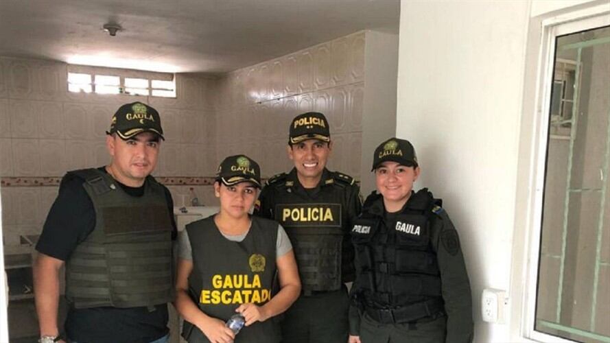 Síndrome de estocolmo se habría dado en Santander. Foto: Policía.