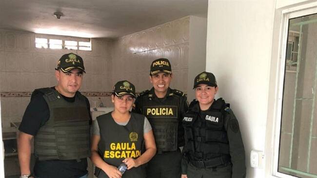 Síndrome de estocolmo se habría dado en Santander. Foto: Policía.