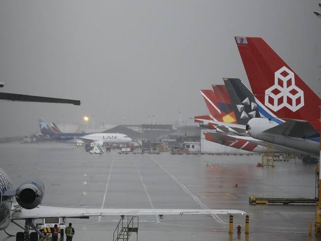 El Aeropuerto El Dorado está funcionado con normalidad. Foto: Colprensa.