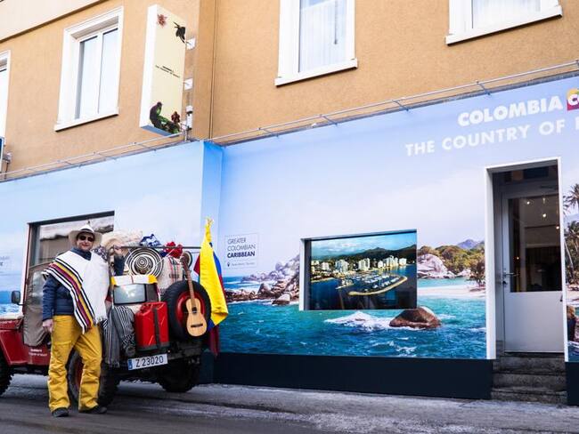 Casa Colombia en Davos, Suiza | Foto: Suministrada