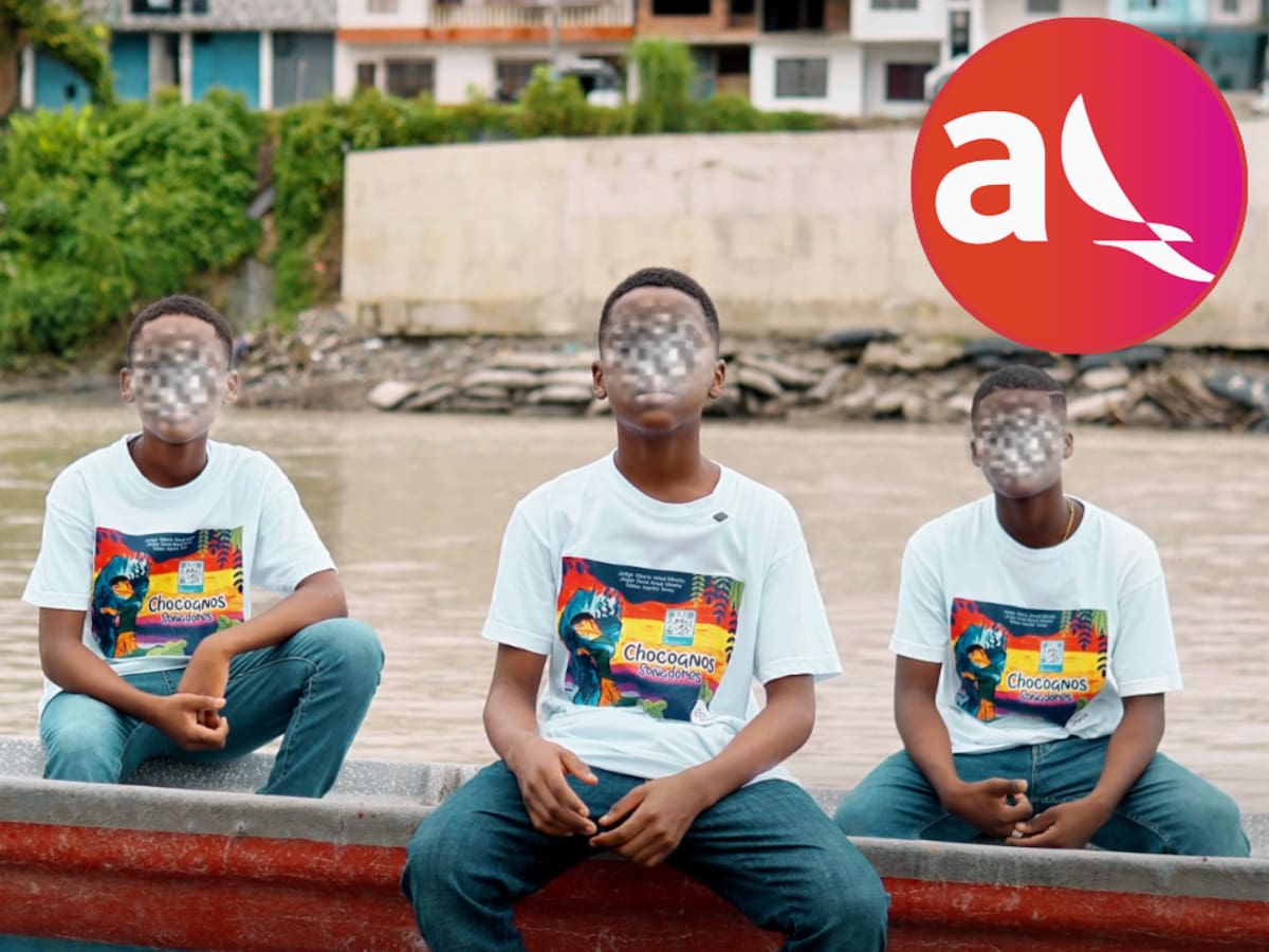 “Me los imagino brincando de la dicha”: tres niños del Chocó viajarán a Europa gracias a Avianca