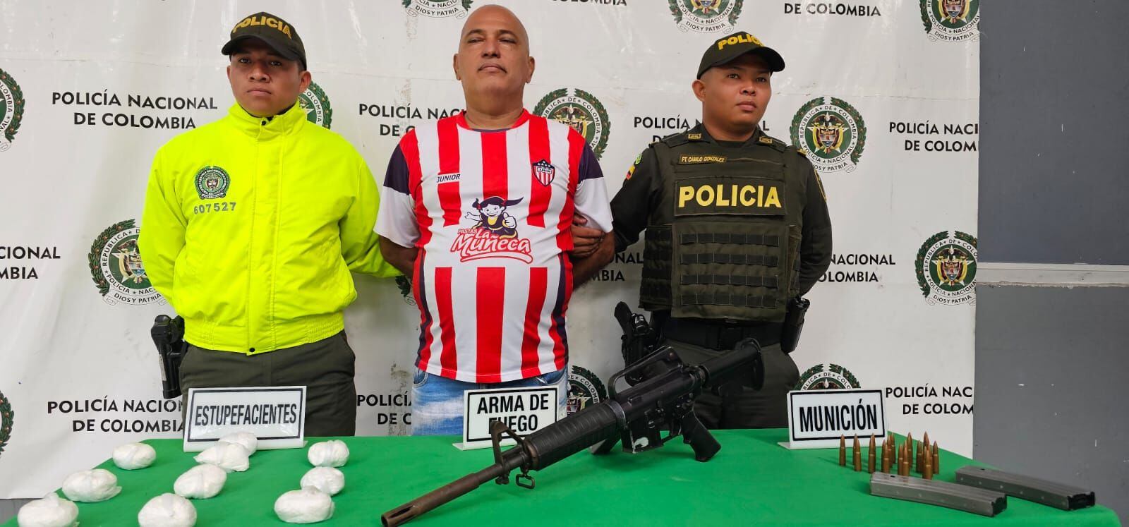 Foto: Suministrada, Policía Metropolitana de Barranquilla.