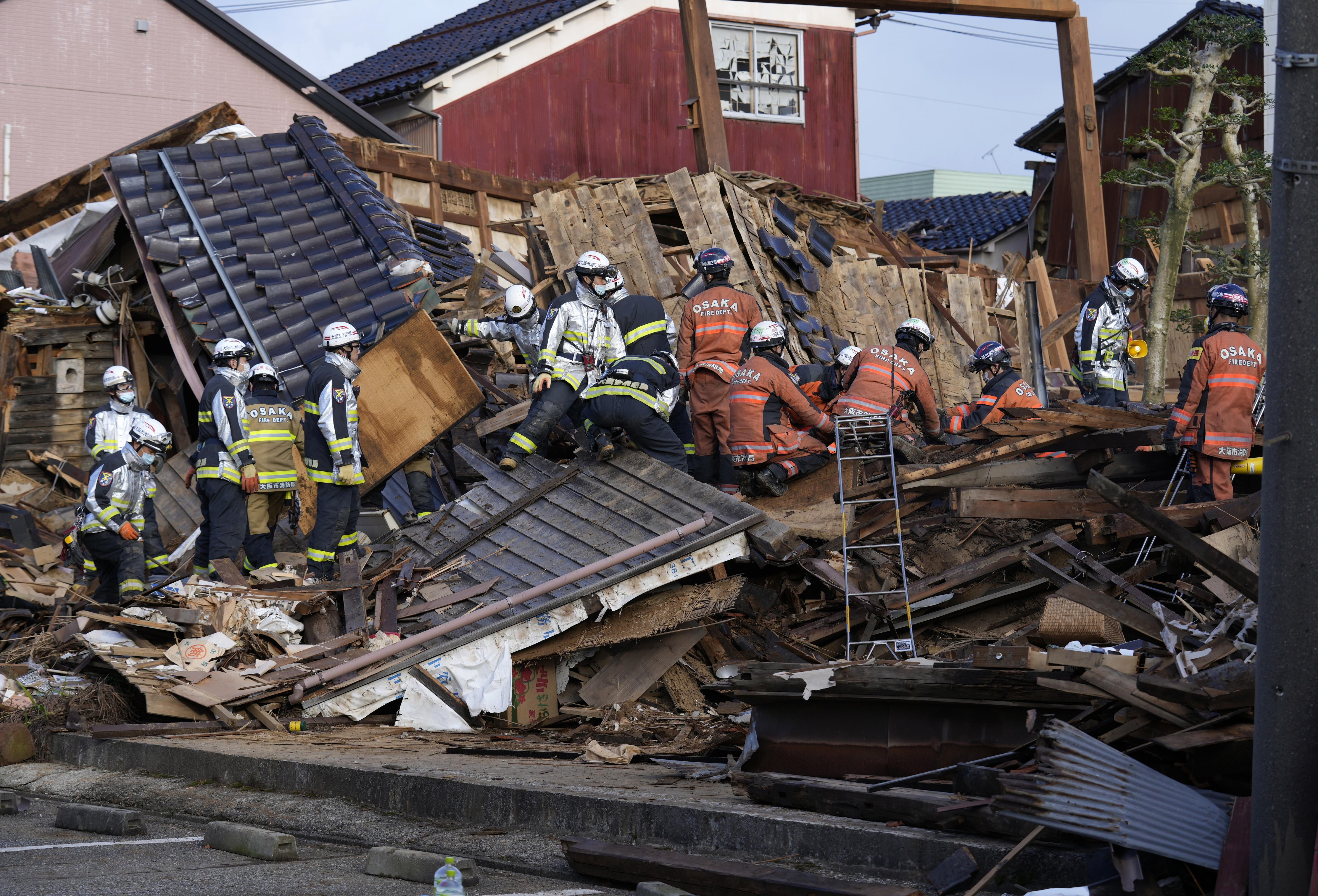 Terremoto/sismo, Japón. Foto: EFE/EPA/FRANCK ROBICHON