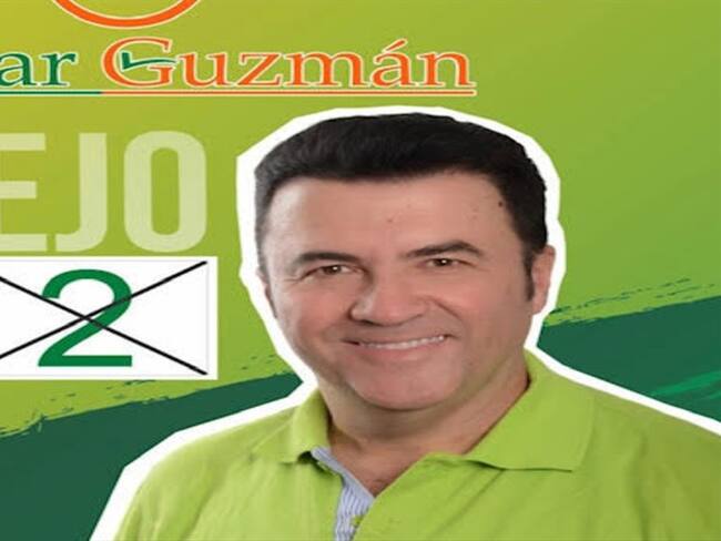 César Guzmán, quien actualmente es candidato al Concejo del puerto petrolero fue asesor de Yidis Medina.. Foto: redes sociales.