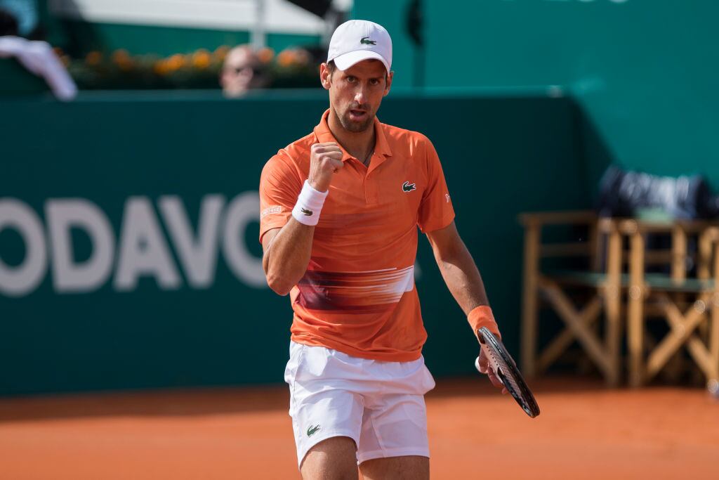 Los jugadores no vacunados contra el COVID-19 podrán competir en Wimbledon. Foto: Novak Djokovic / Getty Images