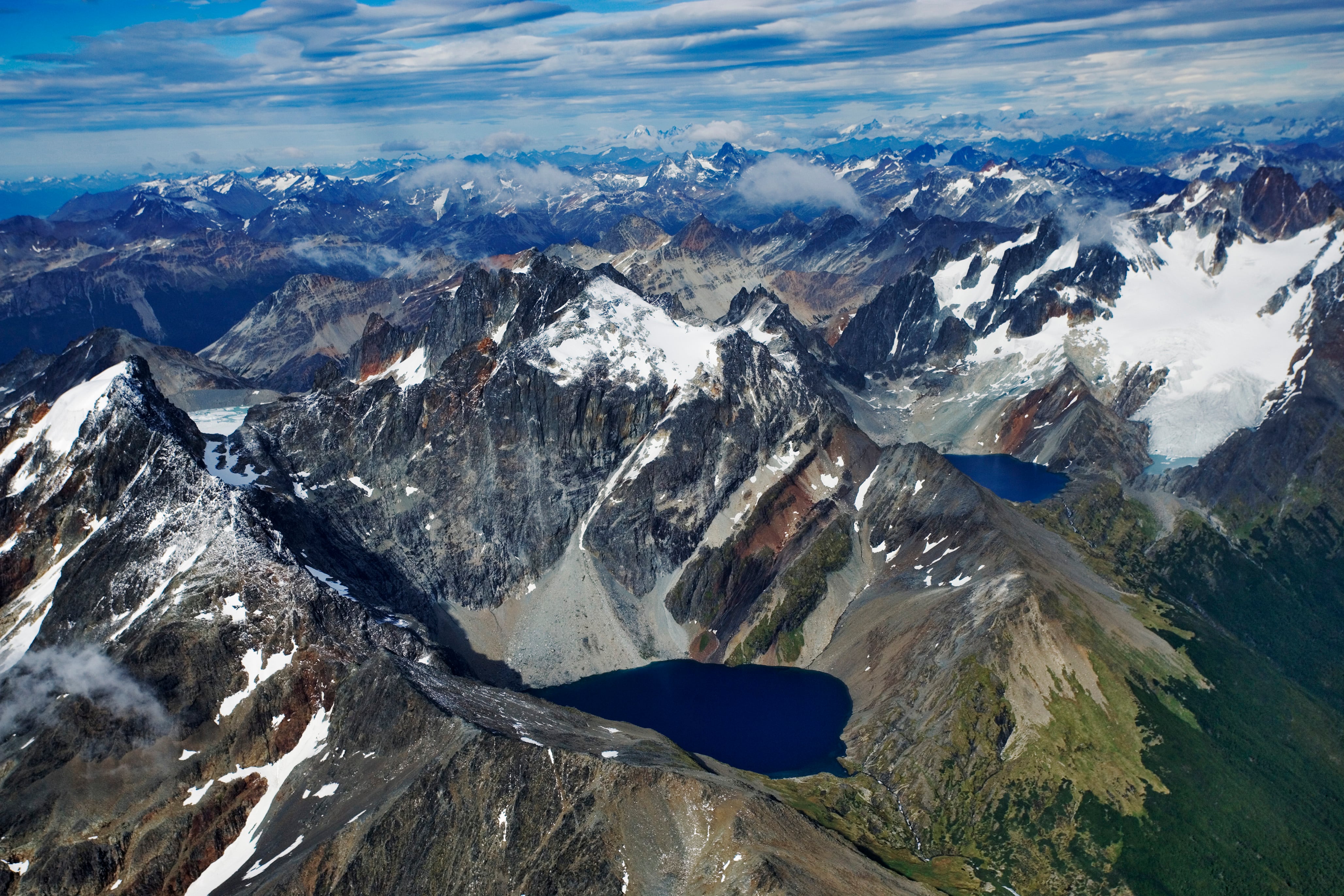 Vista de la cordillera de Los Andes (GettyImages)