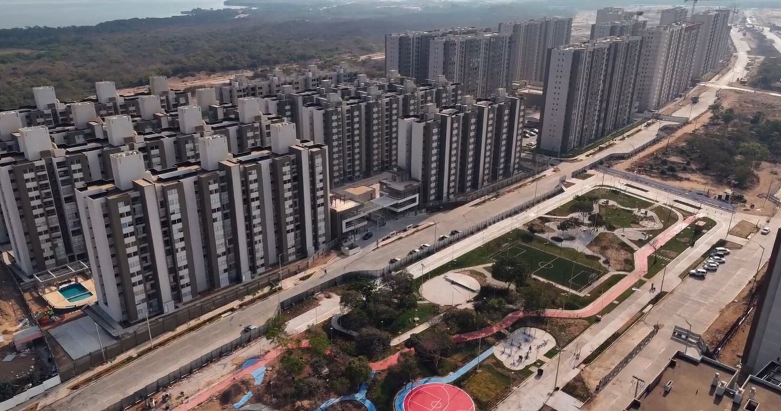 Proyecto Ciudad Mallorquín en Puerto Colombia, Atlántico. Foto: Suministrada, Grupo Argos.