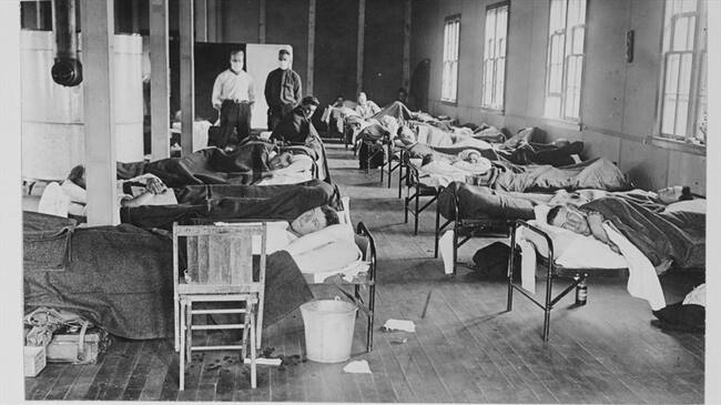 En un solo años la gripe española cobró millones de vidas. Foto: Getty Images