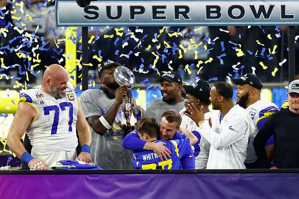 Los Rams conquistan el segundo Super Bowl de su historia. Foto: Getty