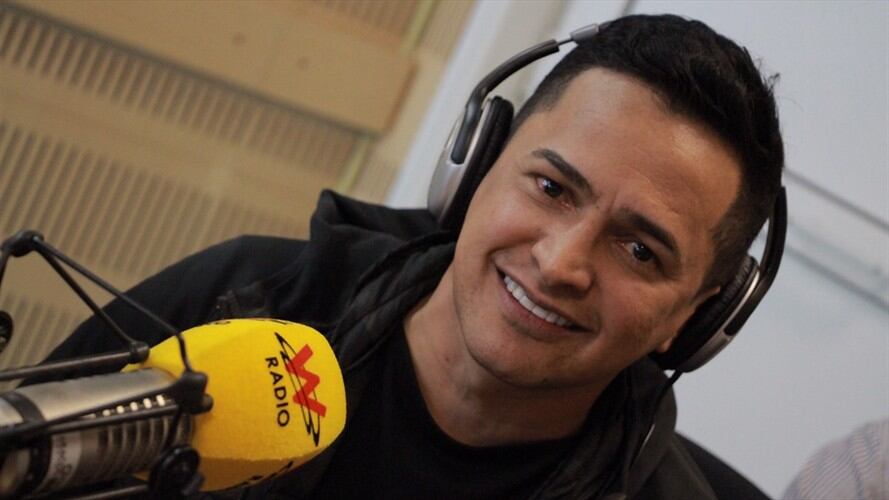 Jorge Celedón en La W. Foto: W Radio