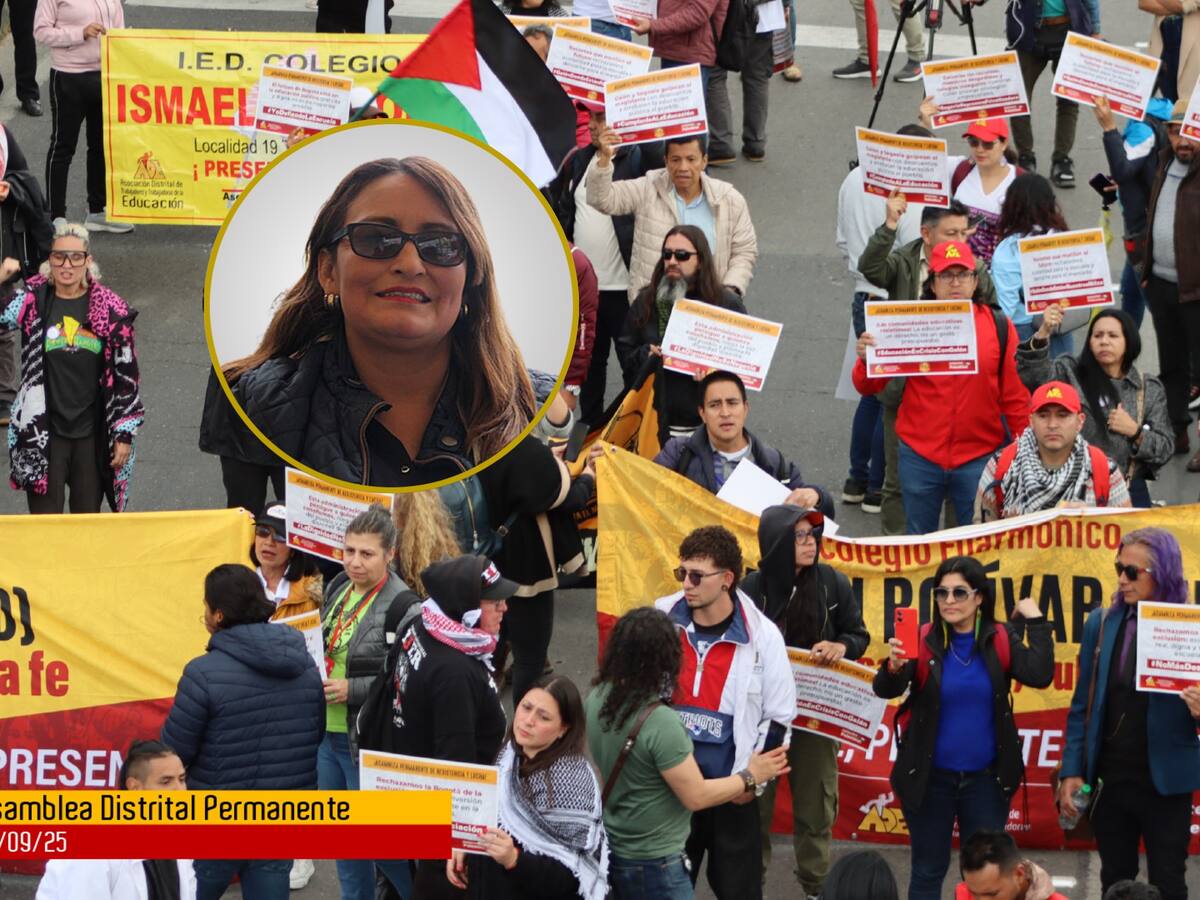 “Los maestros no somos ningunos vándalos”: presidenta de la ADE, Aura Nelly Daza