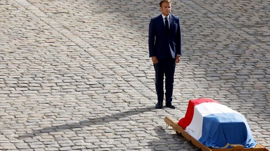 Francia rindió un sentido homenaje al actor Jean-Paul Belmondo. Foto: Ludovic MARIN / AFP