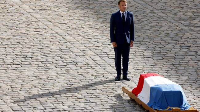 Francia rindió un sentido homenaje al actor Jean-Paul Belmondo. Foto: Ludovic MARIN / AFP
