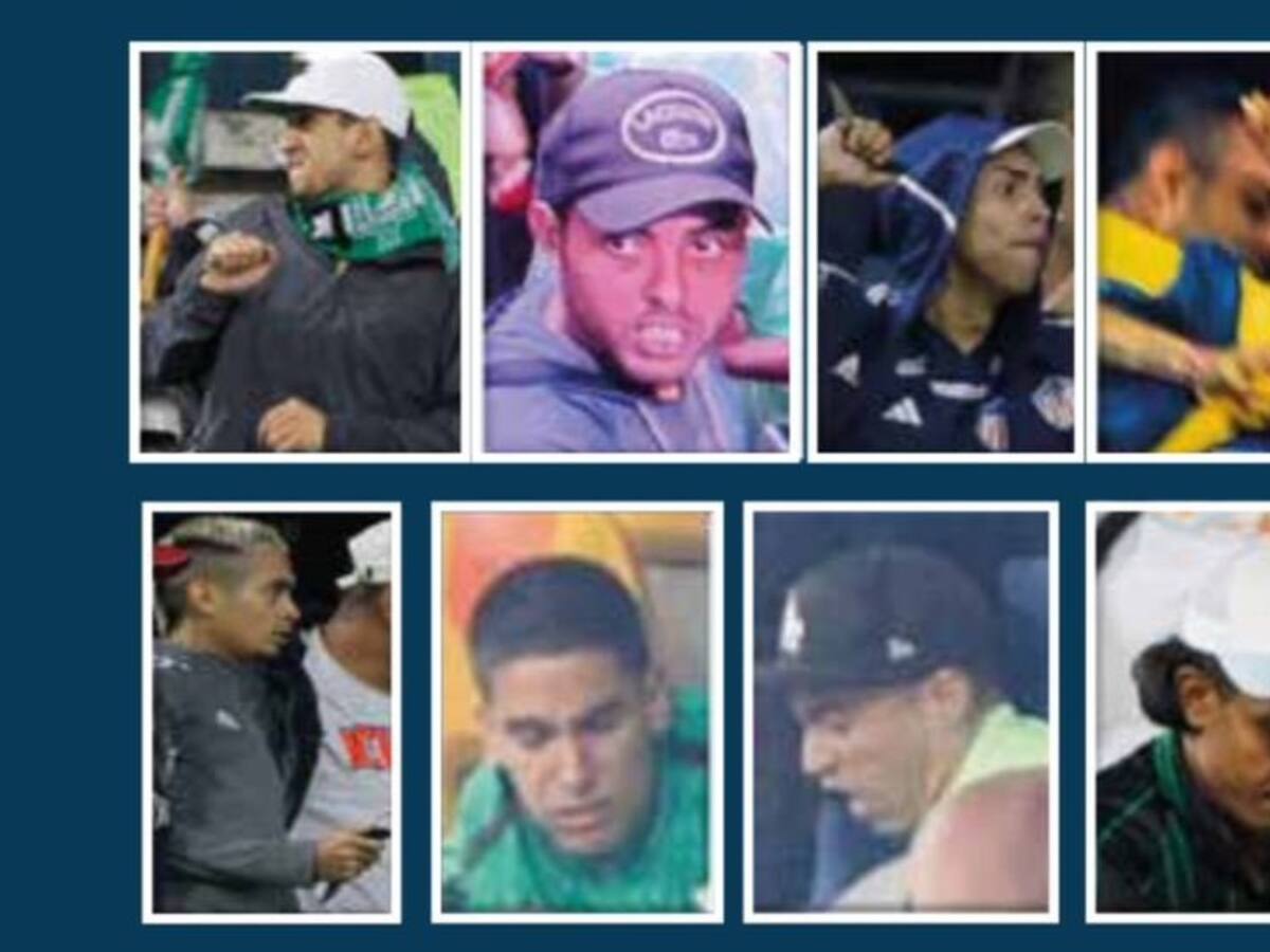 Identifican a diez de los presuntos responsables de desmanes en el Atanasio Girardot