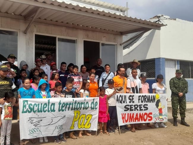 Comunidad de la vereda Las Planadas/ Gobernación del Magdalena