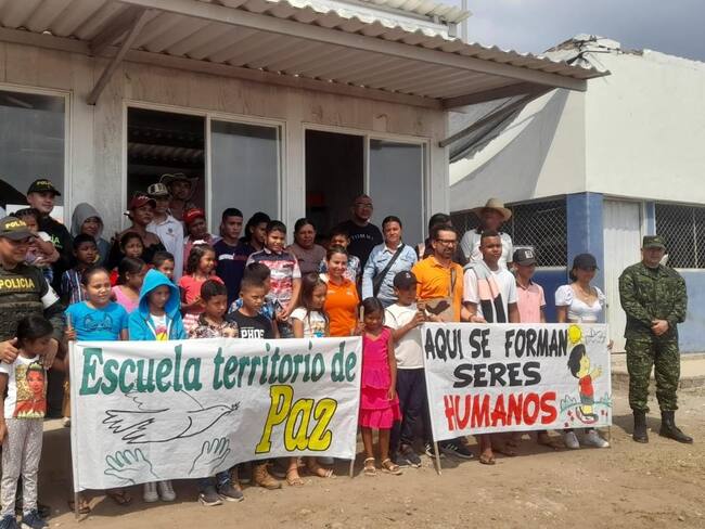 Comunidad de la vereda Las Planadas/ Gobernación del Magdalena