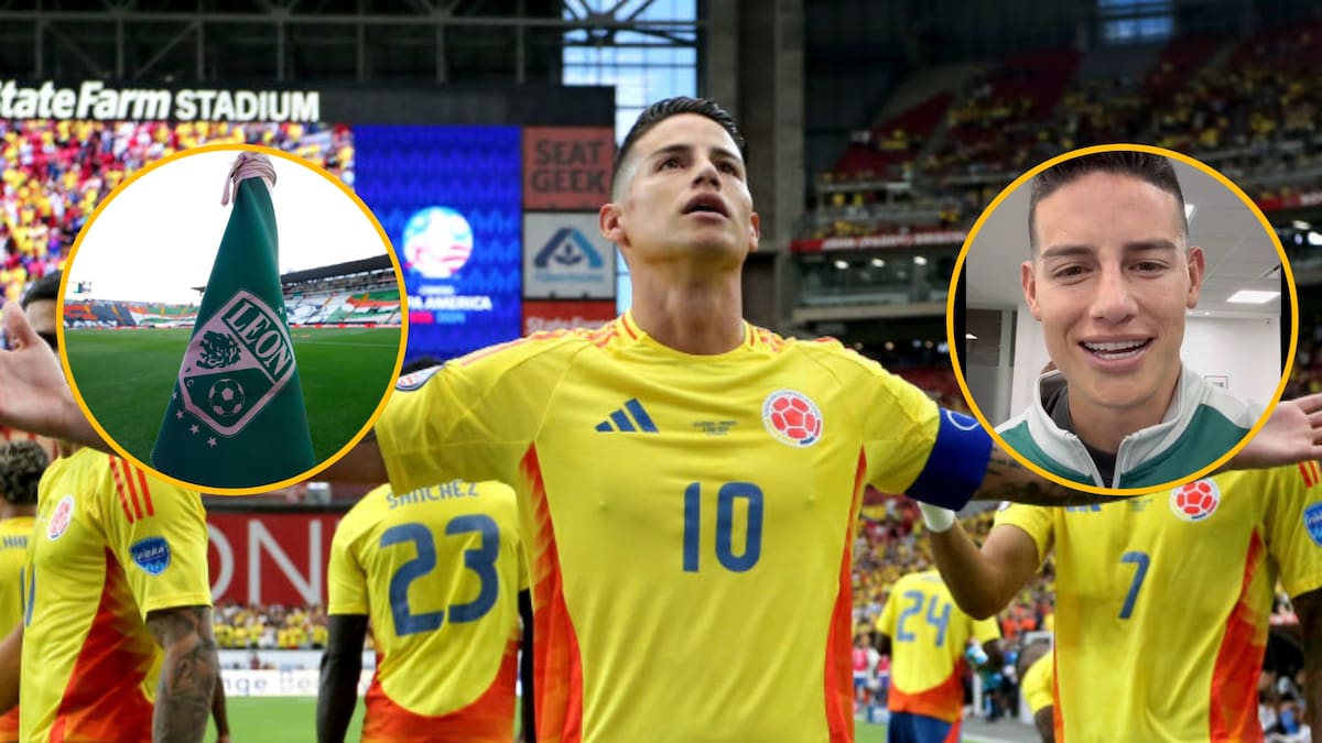“Con muchas ganas e ilusión”: así fueron las primeras palabras de James Rodríguez con León de México