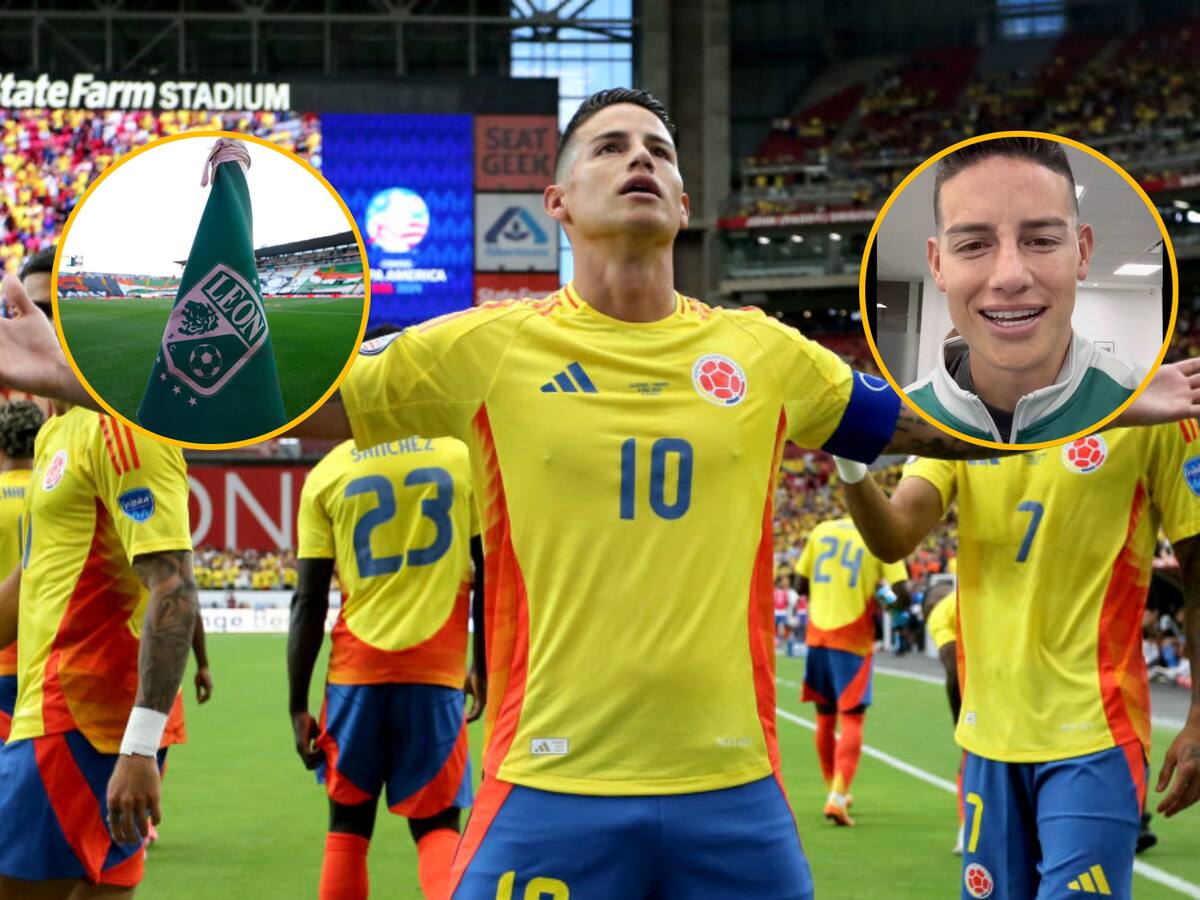 “Con muchas ganas e ilusión”: así fueron las primeras palabras de James Rodríguez con León de México