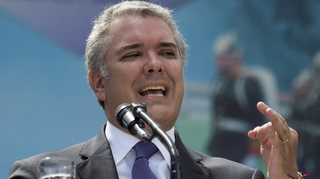 El presidente Iván Duque se refirió a la posición del gobierno de Noruega de respetar los protocolos de salida de la delegación del ELN de Cuba. Foto: Getty Images