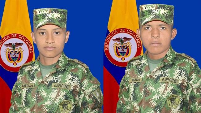 Dos soldados fueron secuestrados en la zona del Catatumbo . Foto: Cortesía