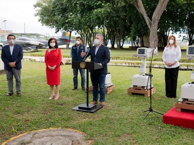 Los dispositivos médicos serán entregados a varias instituciones de salud del departamento del Valle del Cauca. Foto: Gobernación del Valle del Cauca