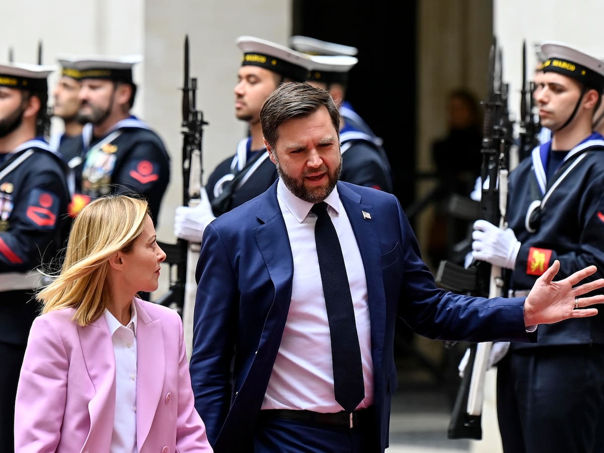 Italia y EE.UU hablaron sobre Ucrania y negociaciones comerciales con UE en reunión en Roma