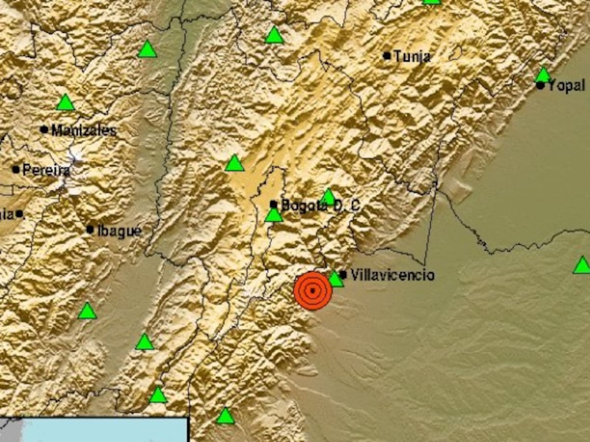 Fuerte sismo se sintió en Bogotá y varias zonas de Colombia