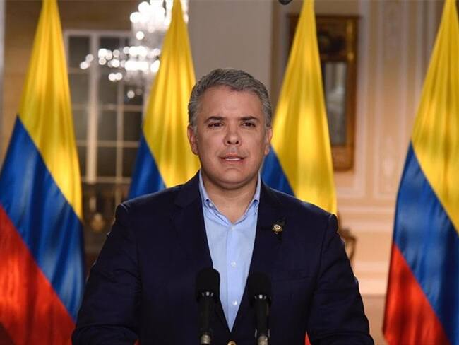 Iván Duque alocución post elecciones regionales. Foto: Presidencia