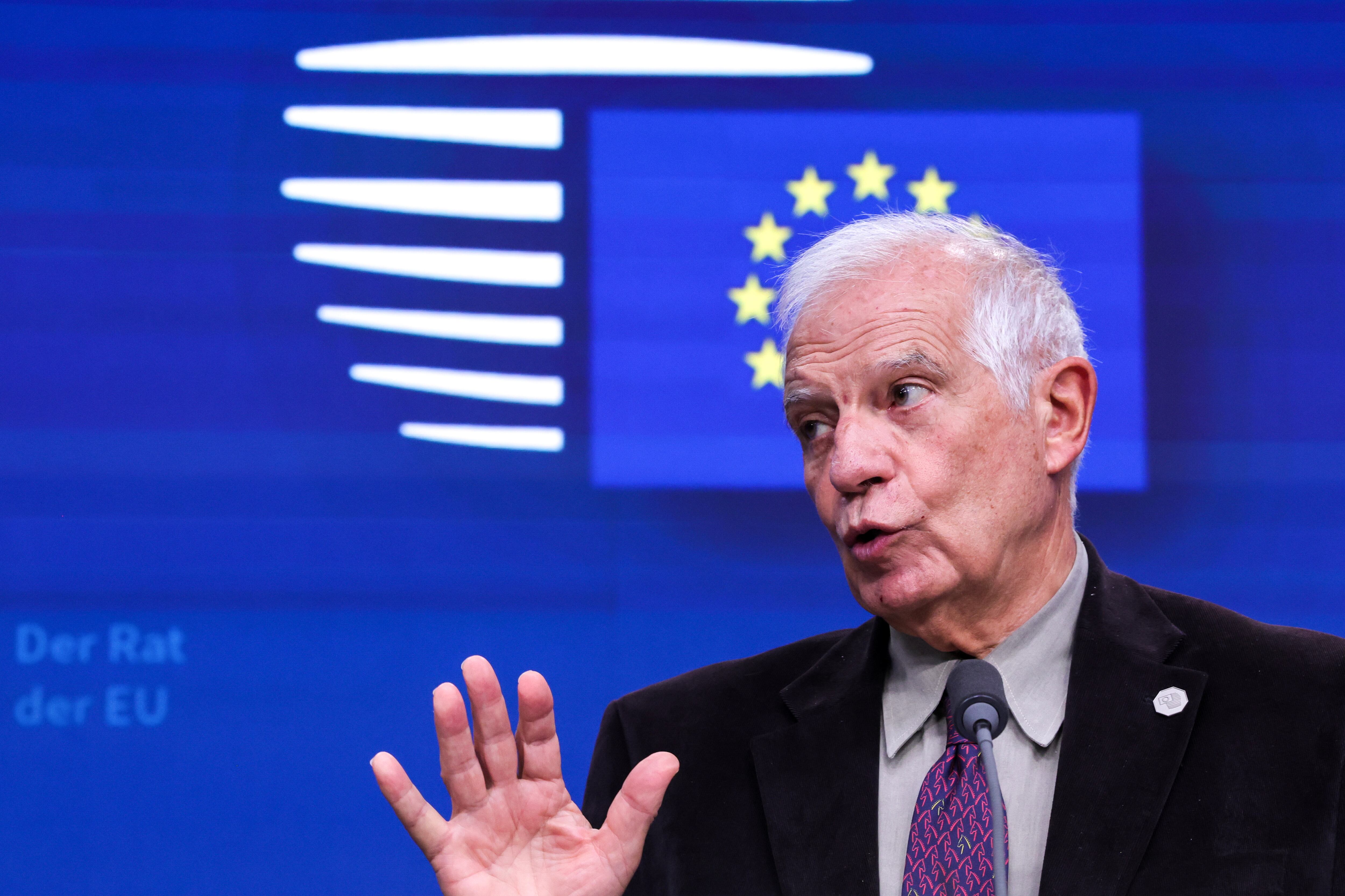 Josep Borrell. Foto: EFE.