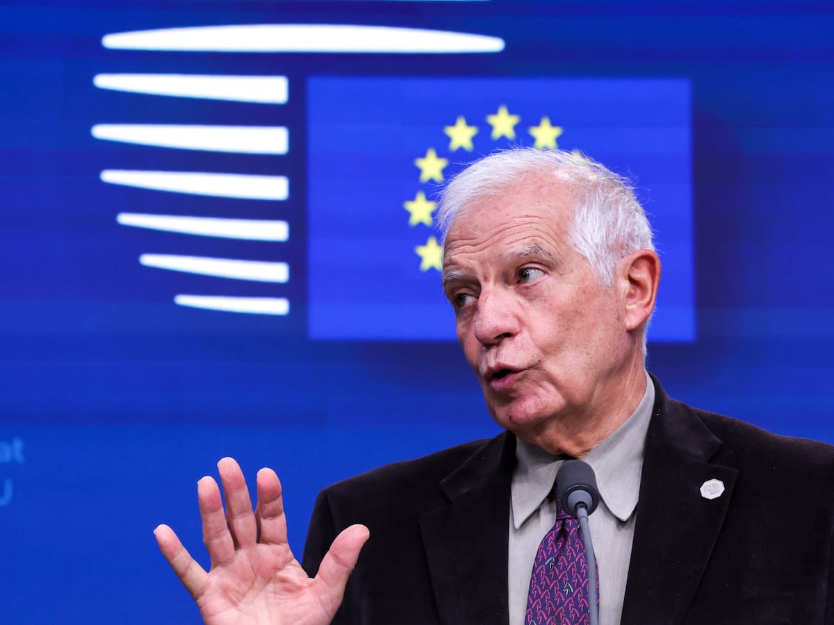 Borrell apoya “derecho a defensa” de Israel y se muestra “preocupado” por civiles en Gaza