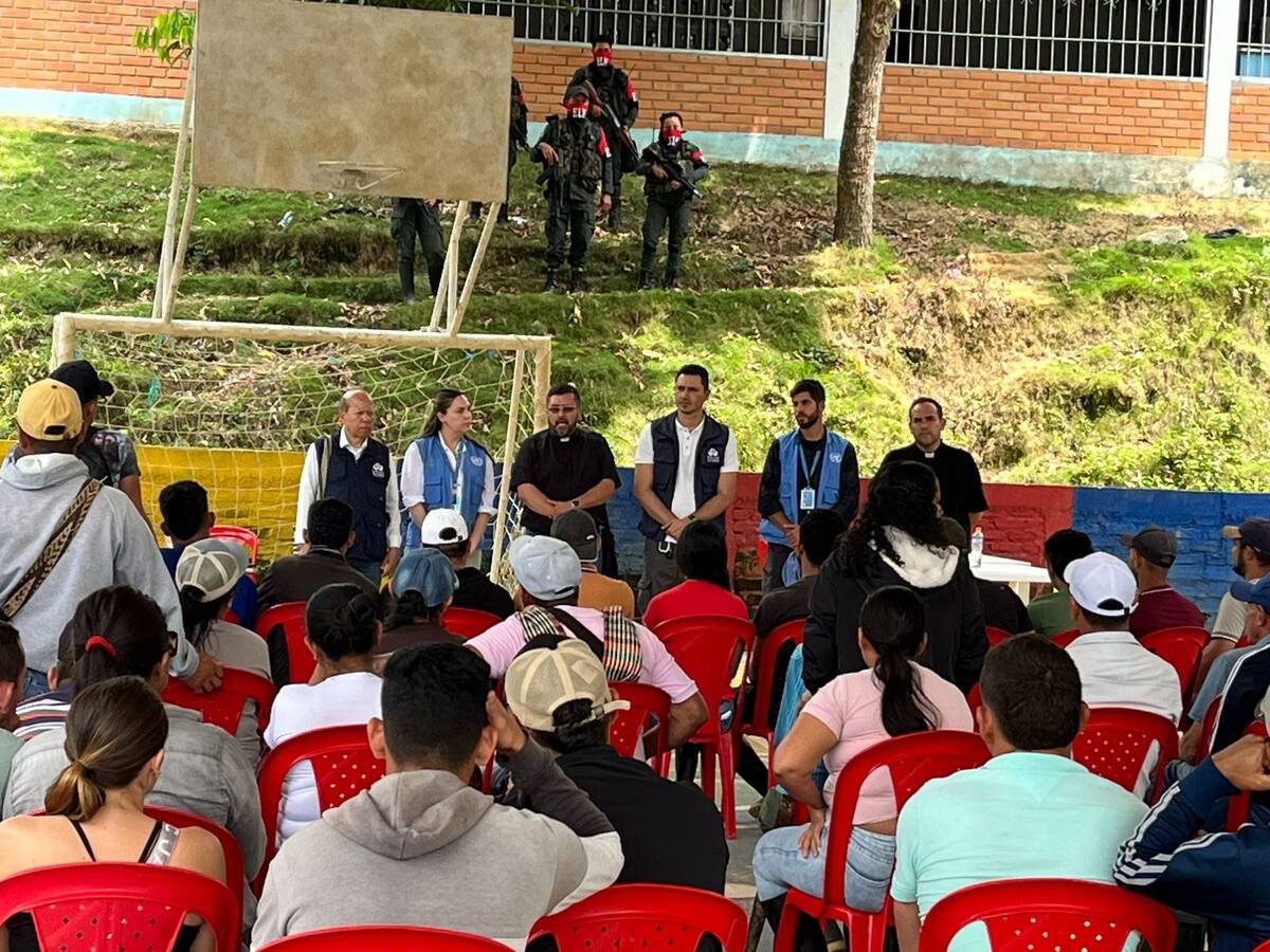 Fueron dejadas en libertad 22 personas que estaban secuestradas en el Catatumbo