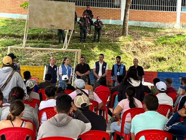 Fueron dejadas en libertad 22 personas que estaban secuestradas en el Catatumbo. / Foto: Cortesía.